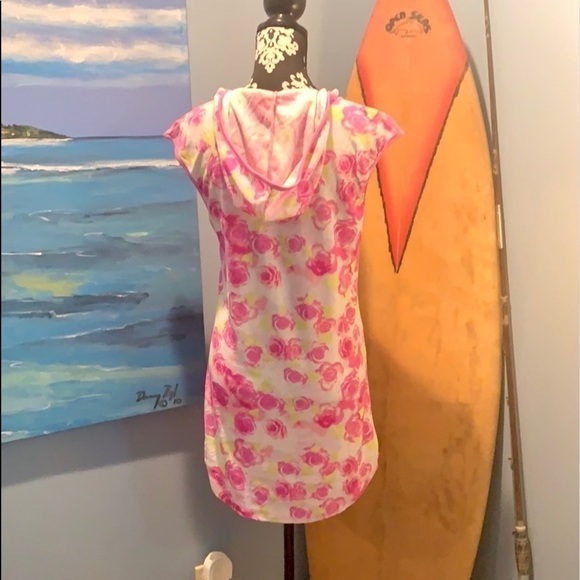 💖Betsey Johnson,”Fun in the Sun”Hooded Cover-Up, ADORE THIS! Sinfully So… - Picture 6 of 6